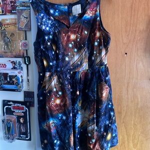 1X ModCloth Galaxy Print Dress